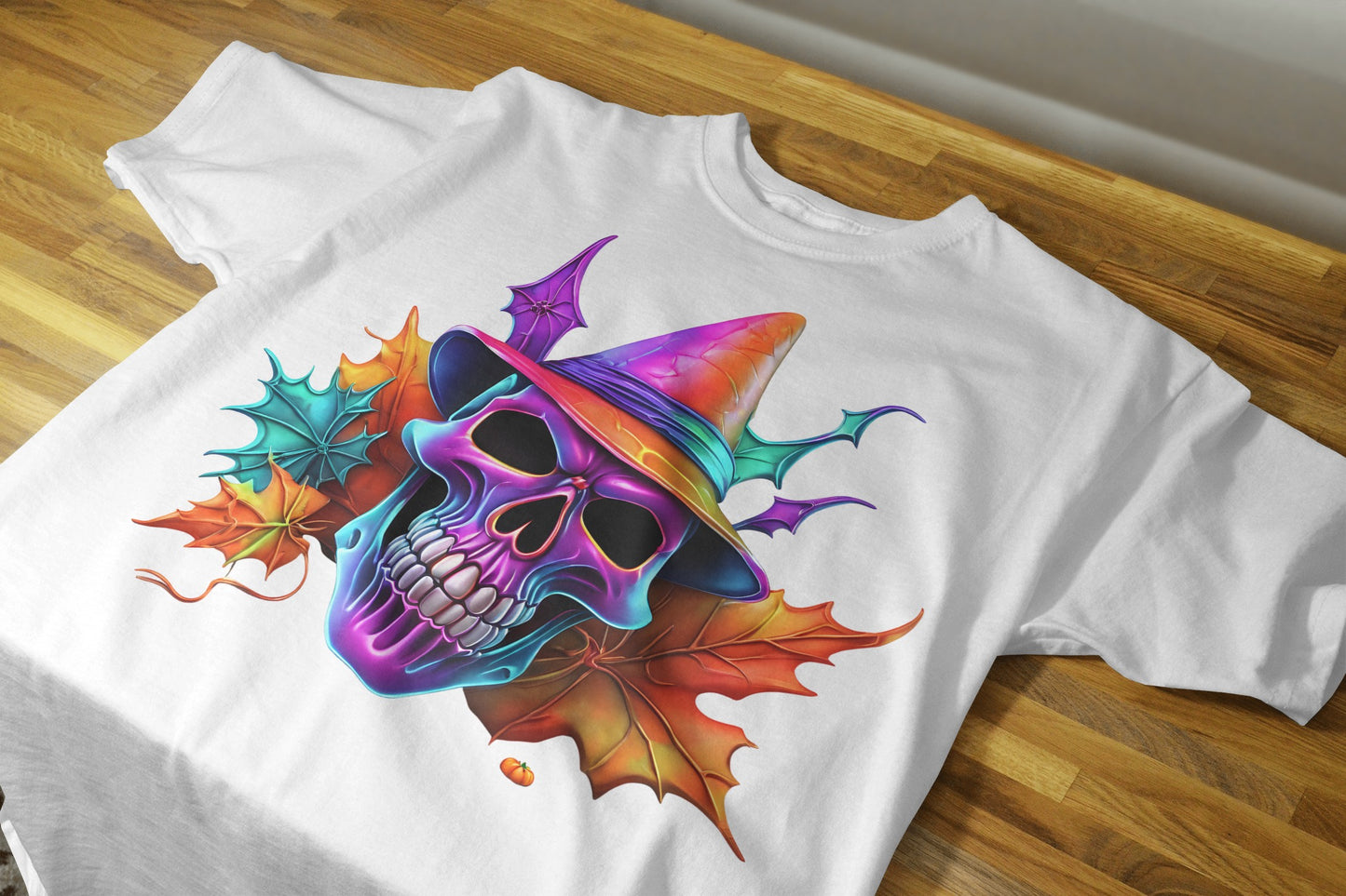 90+ Colorful Halloween Sublimation T-Shirt Images Bundle