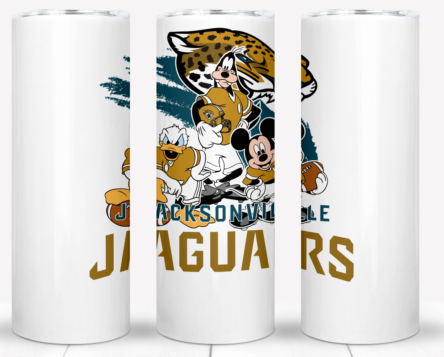 Disney Cartoon Football  Sublimation 20oz Tumbler Images Bundles