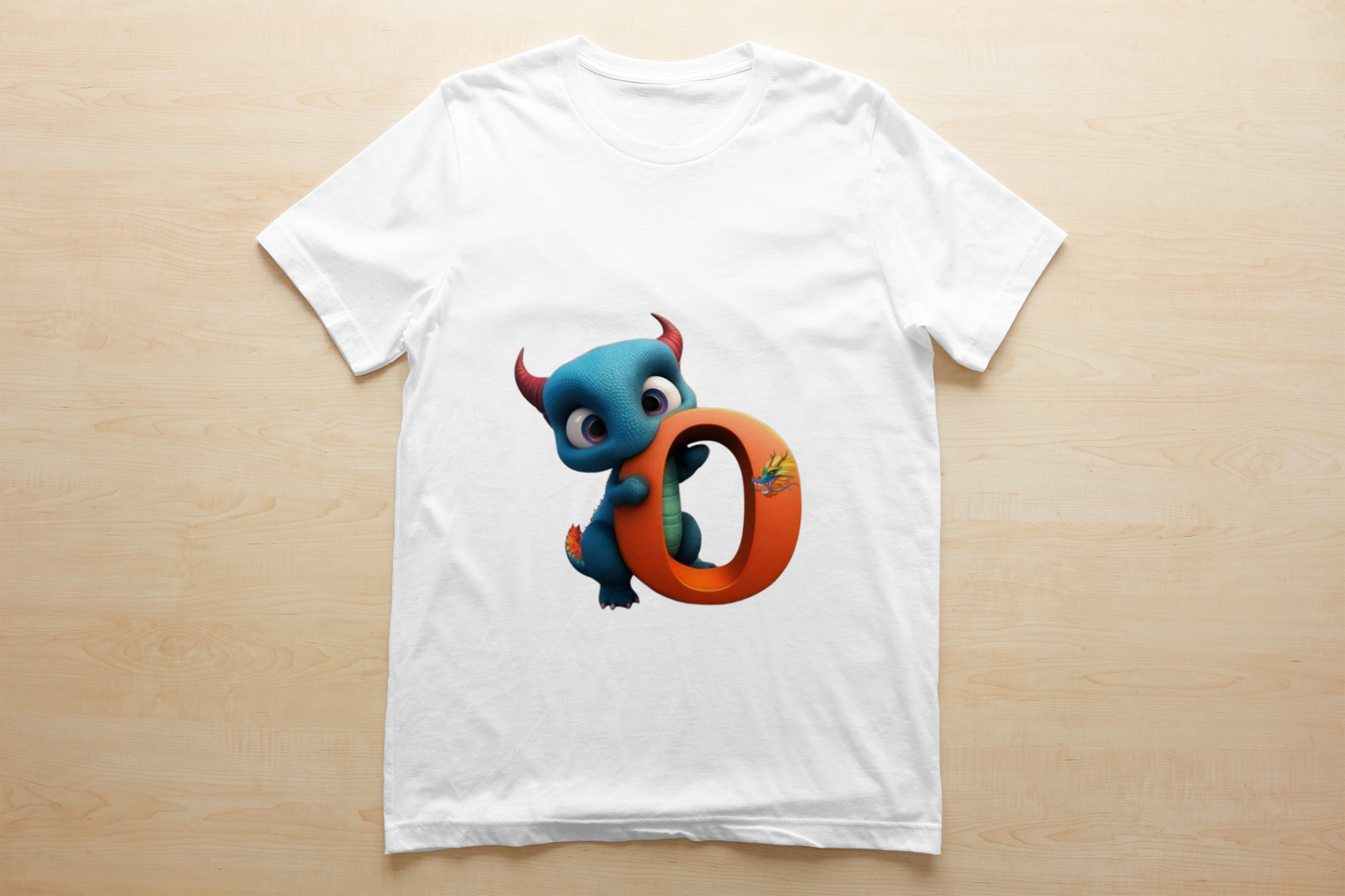 Kids ABC Dragon Images Sublimation/DTF T-Shirt Bundle