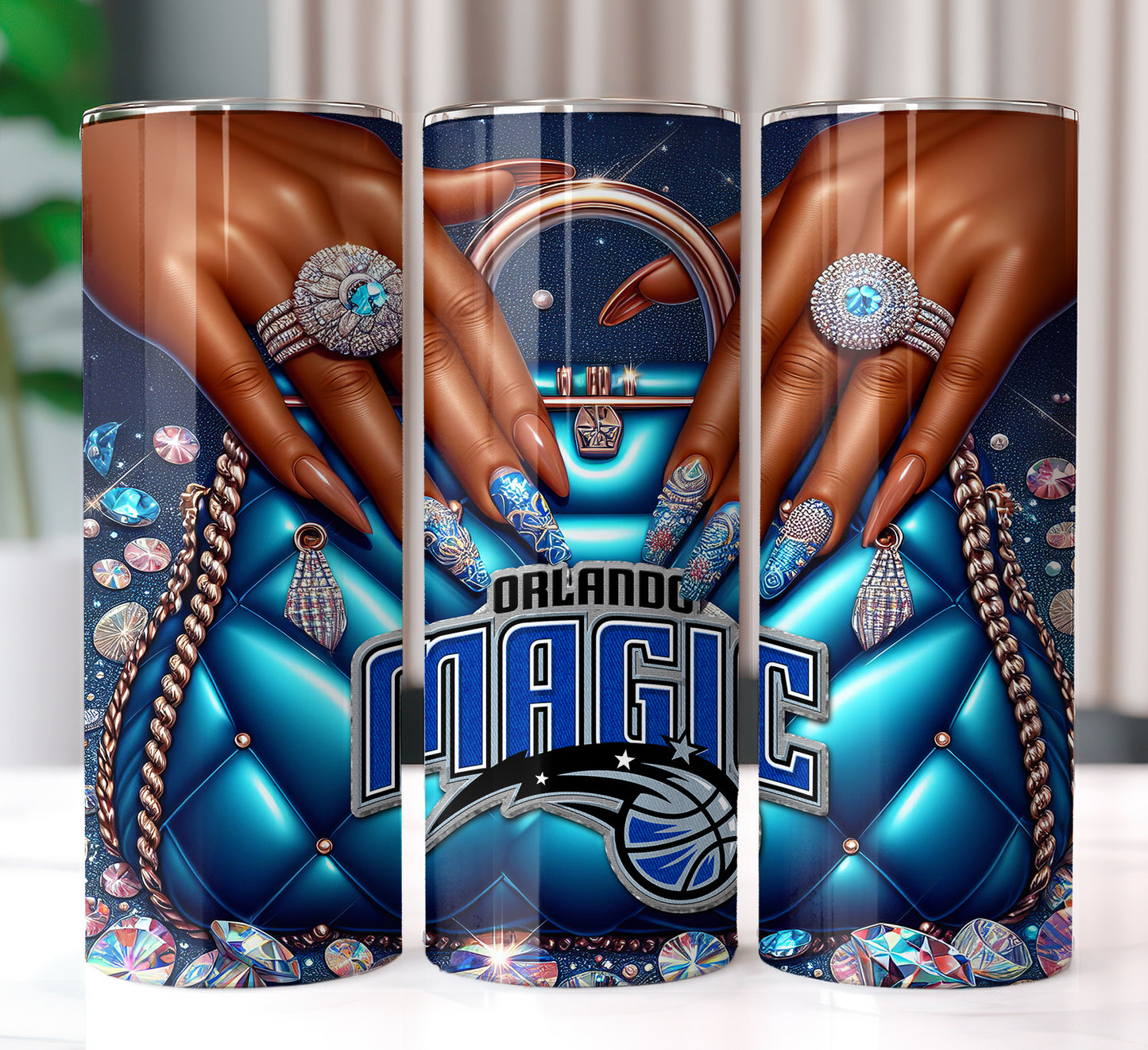 Basketball Bag 20oz Sublimation Tumbler Image