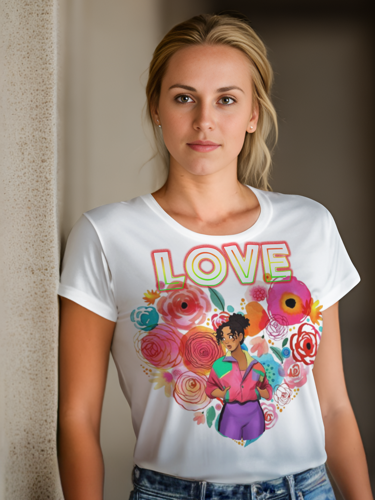 Peace & Love Sublimation/DTF T-Shirt Images Bundle