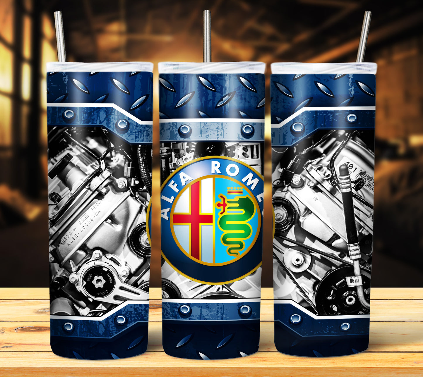 Car Logo 20oz Sublimation Tumbler Image