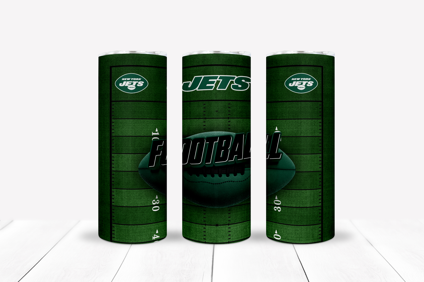 Football 20oz Sublimation Tumbler Image