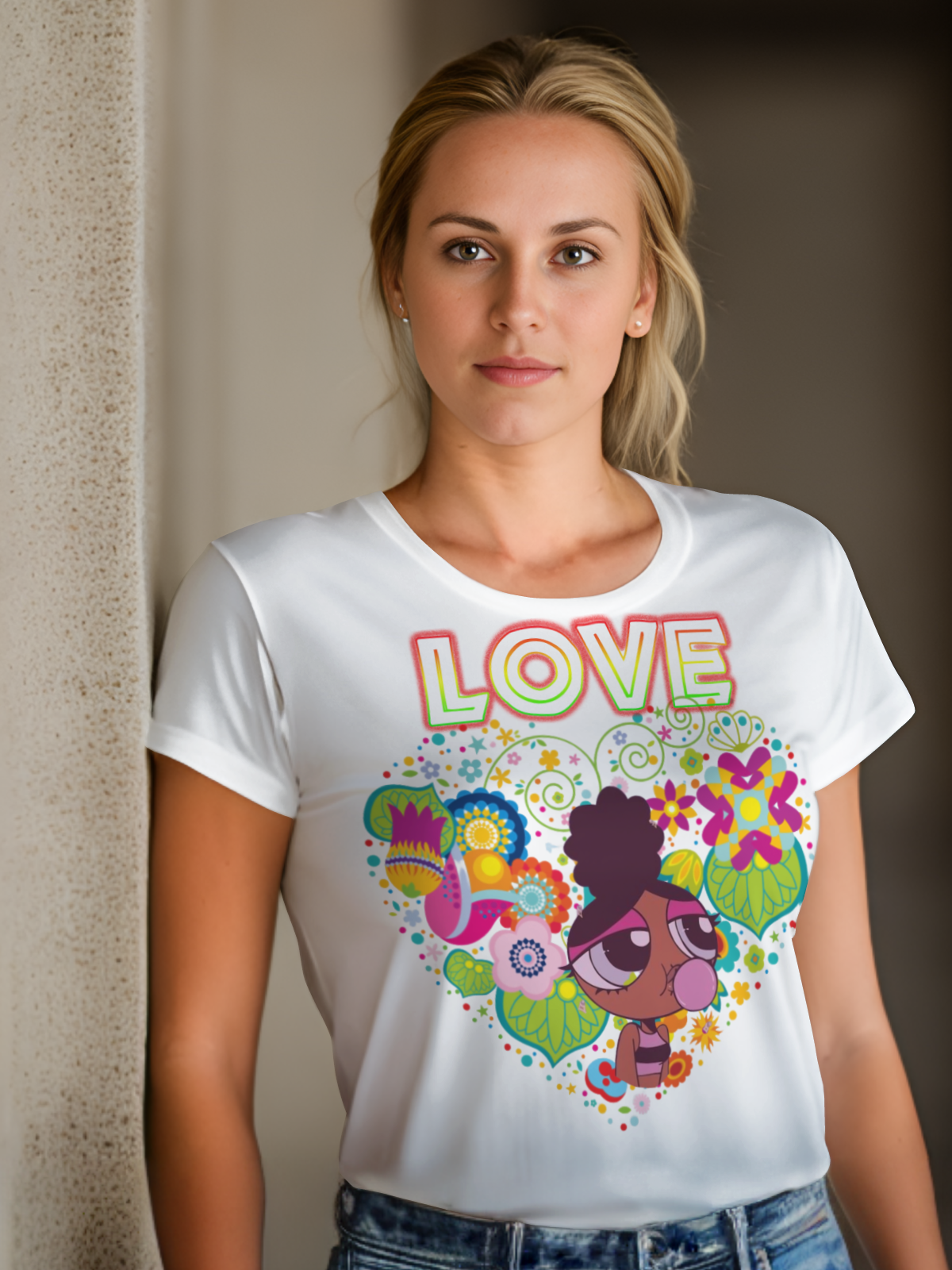 Peace & Love Sublimation/DTF T-Shirt Images Bundle