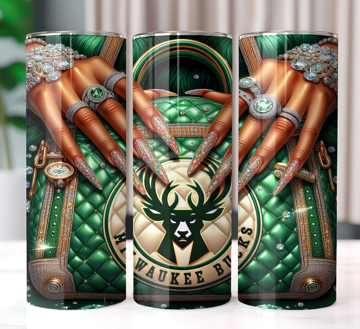 Basketball Bag 20oz Sublimation Tumbler Image