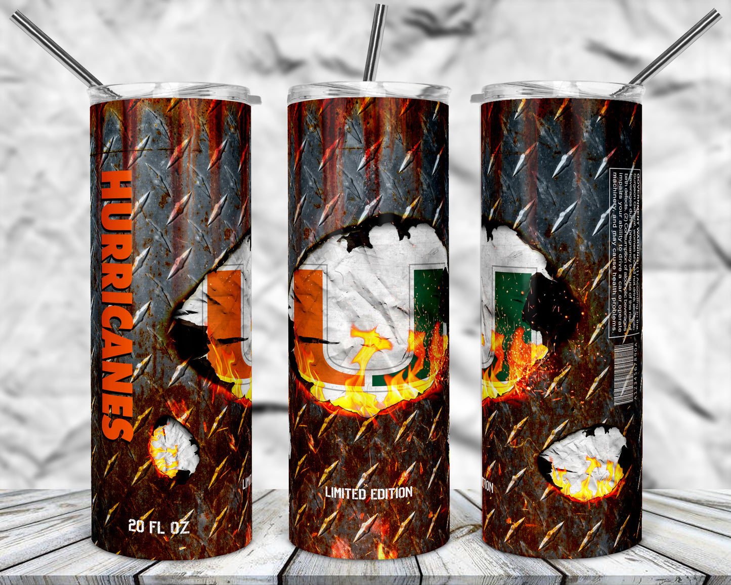 Rust College 20oz Sublimation Tumbler Images Bundle