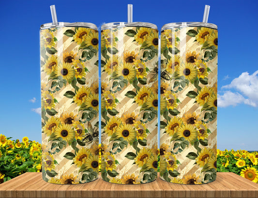 Sunflowers Sublimation 20oz Images Bundle