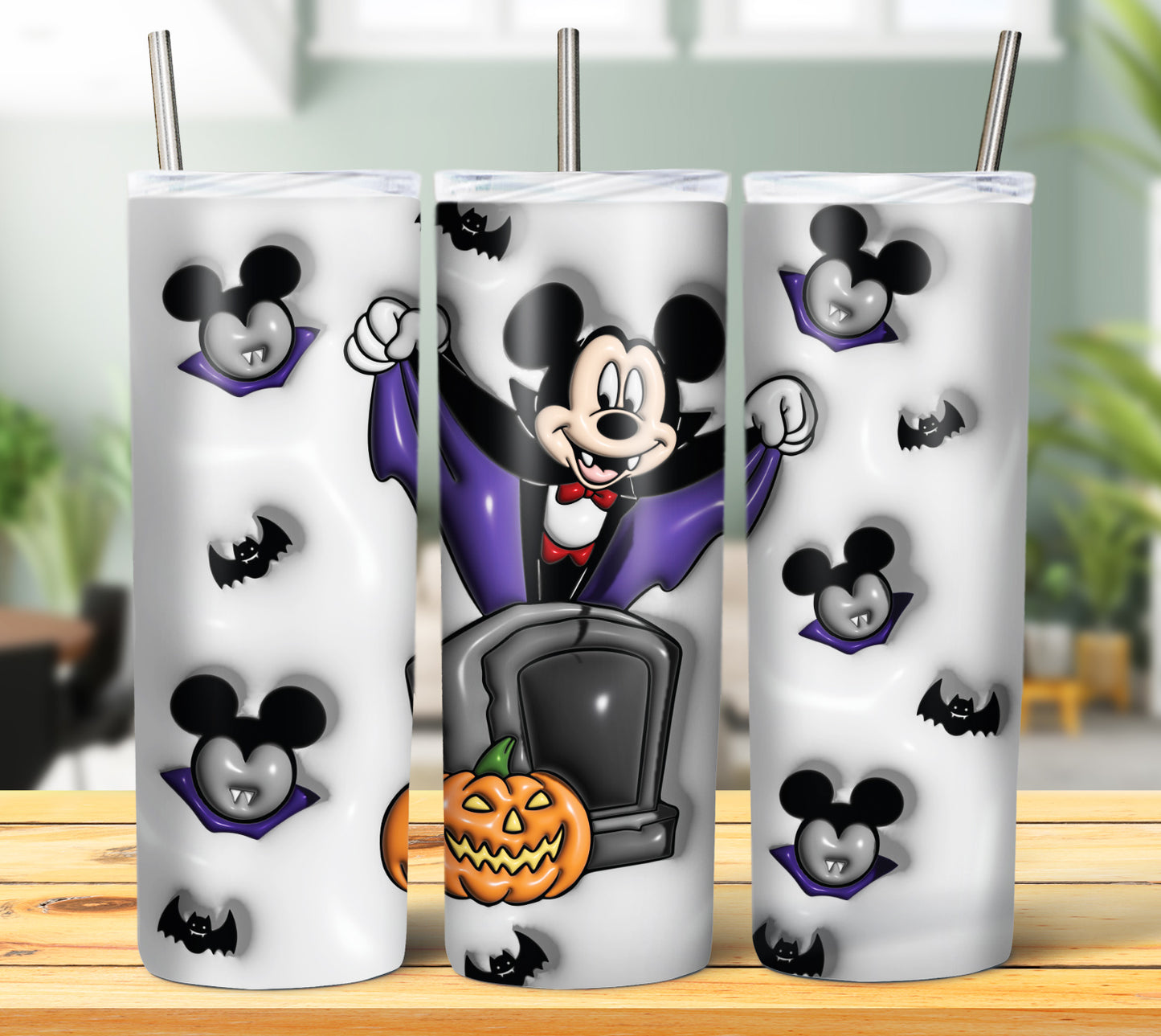 20+ 3D Inflate Halloween Sublimation 20oz Images Bundle