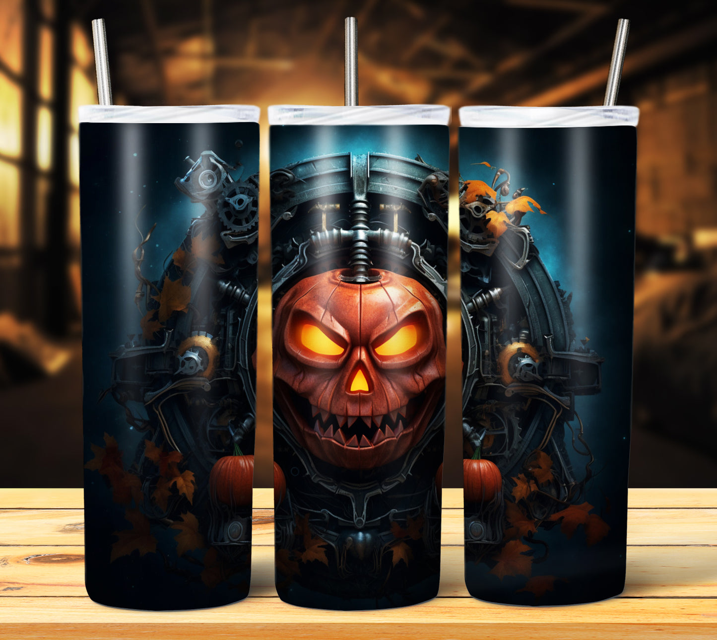 40 SteamPunk Halloween Sublimation 20oz Images Bundle