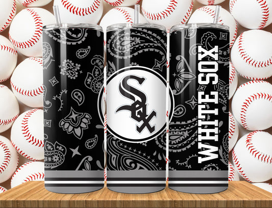 Baseball 20oz Sublimation Tumbler Image