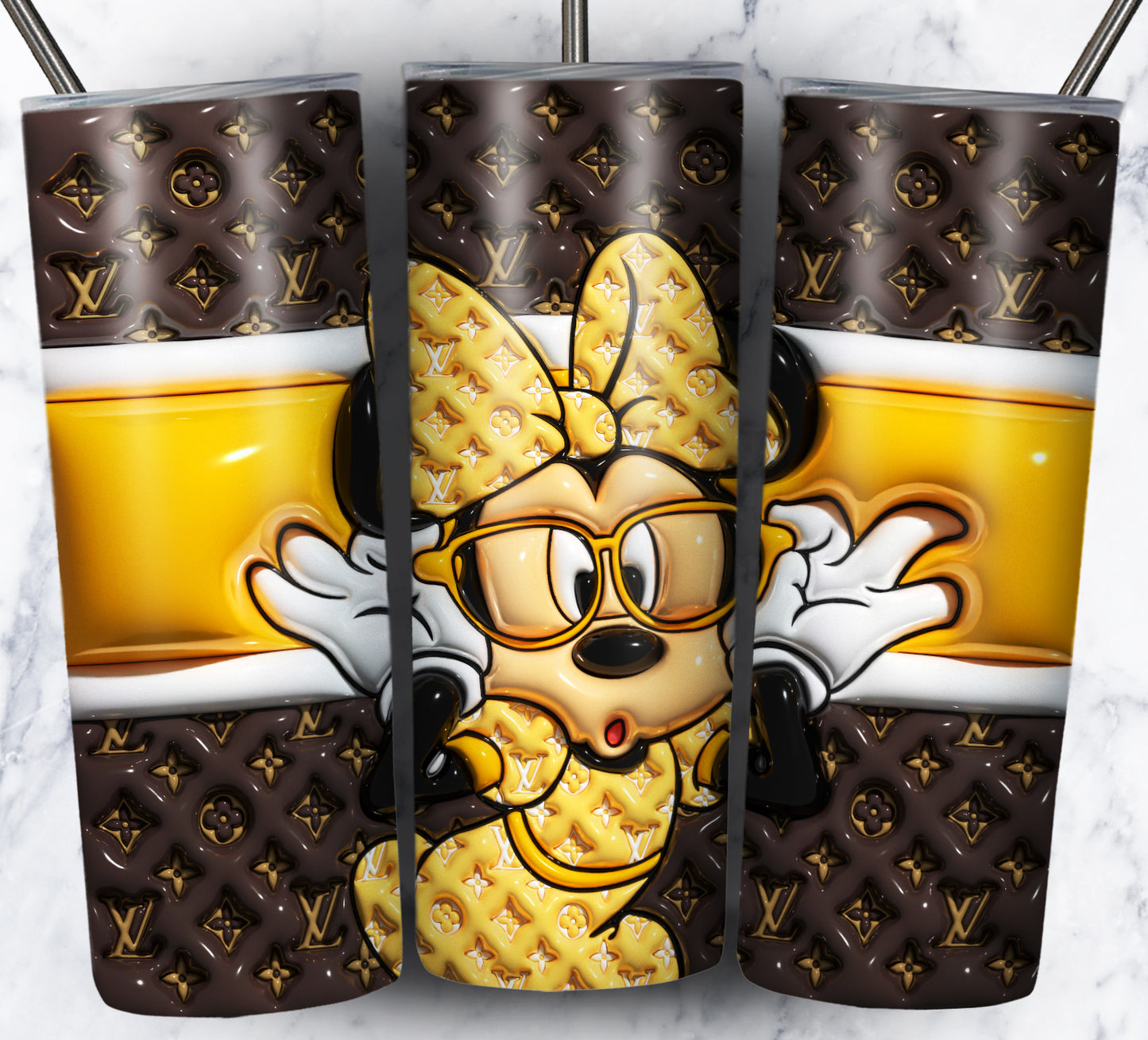 Luxury Bag 20oz Sublimation Tumbler Image