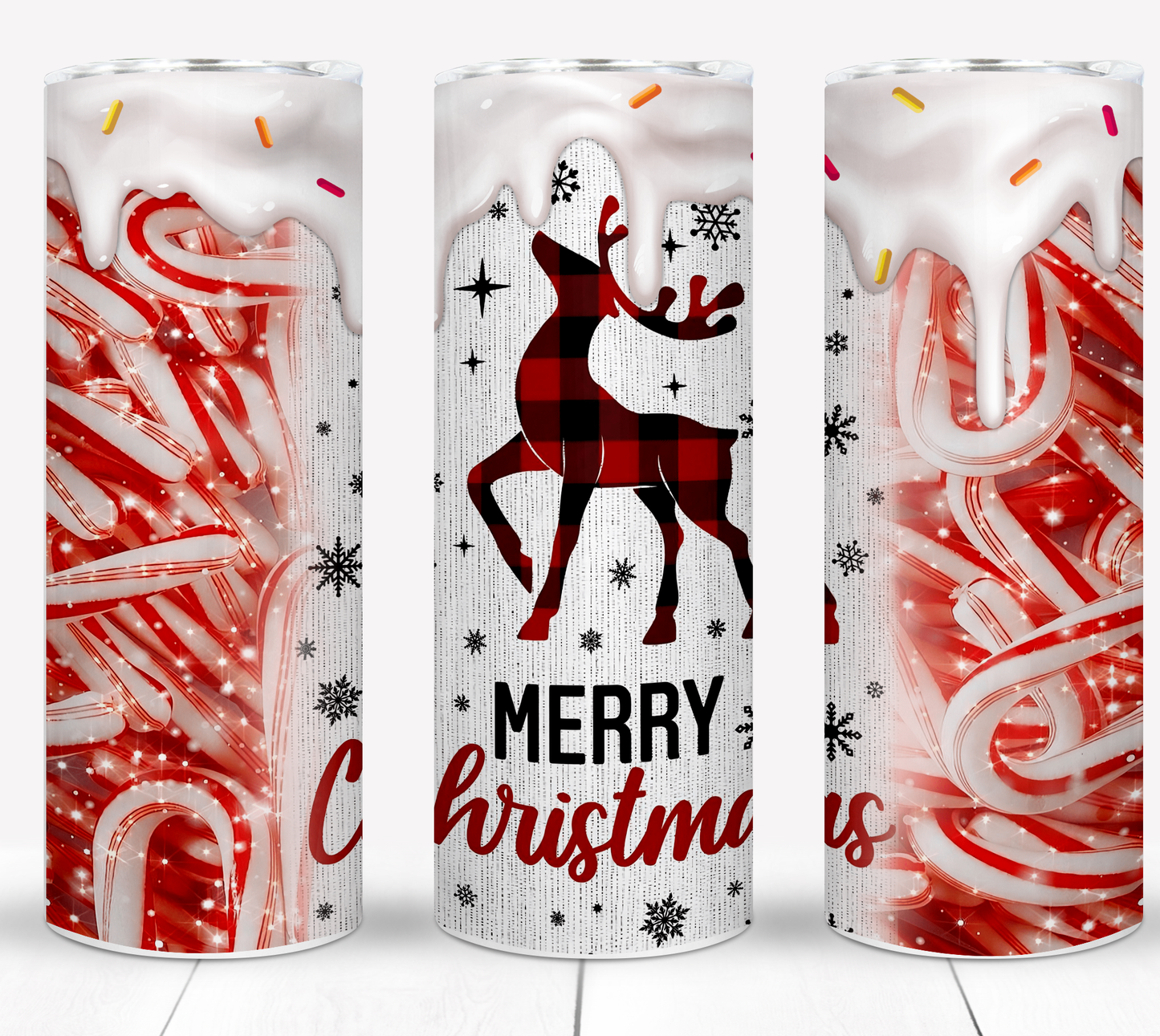 Christmas Sublimation 20oz Tumbler Images Bundle