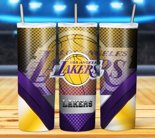 Basketball 20oz Sublimation Tumbler Image