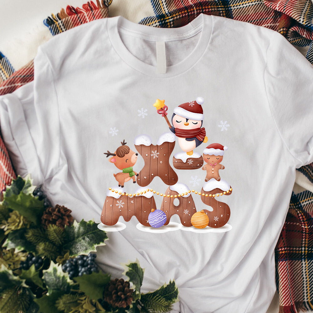 Cute Christmas Sublimation/DTF T-Shirt Images Bundle