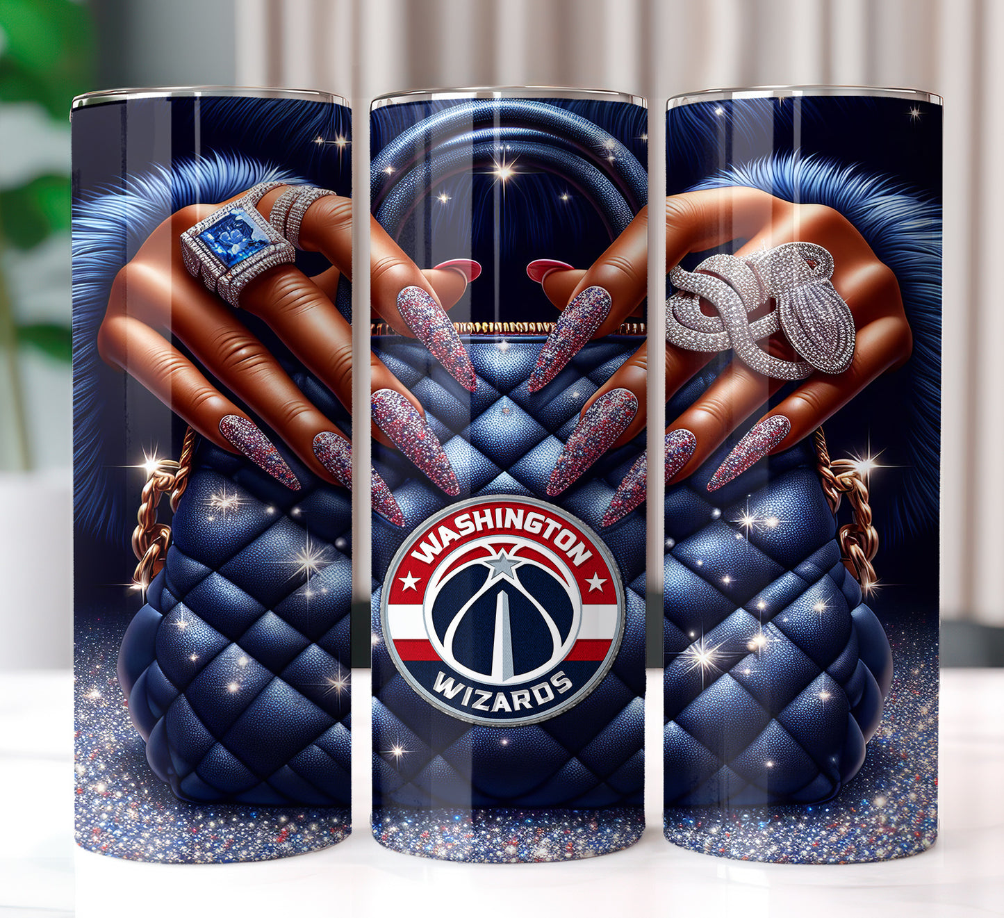 Basketball Bag 20oz Sublimation Tumbler Image