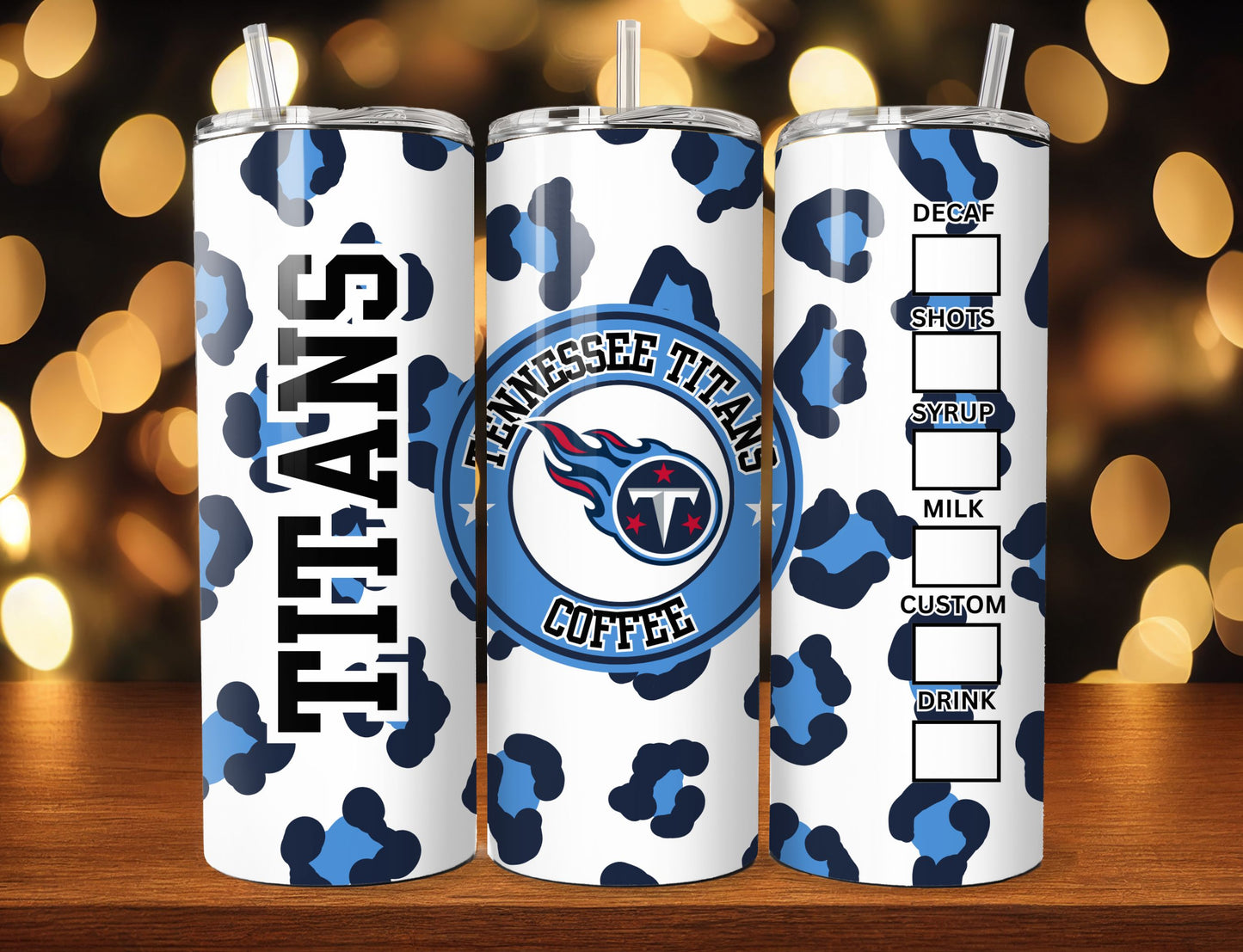 Football 20oz Sublimation Tumbler Image