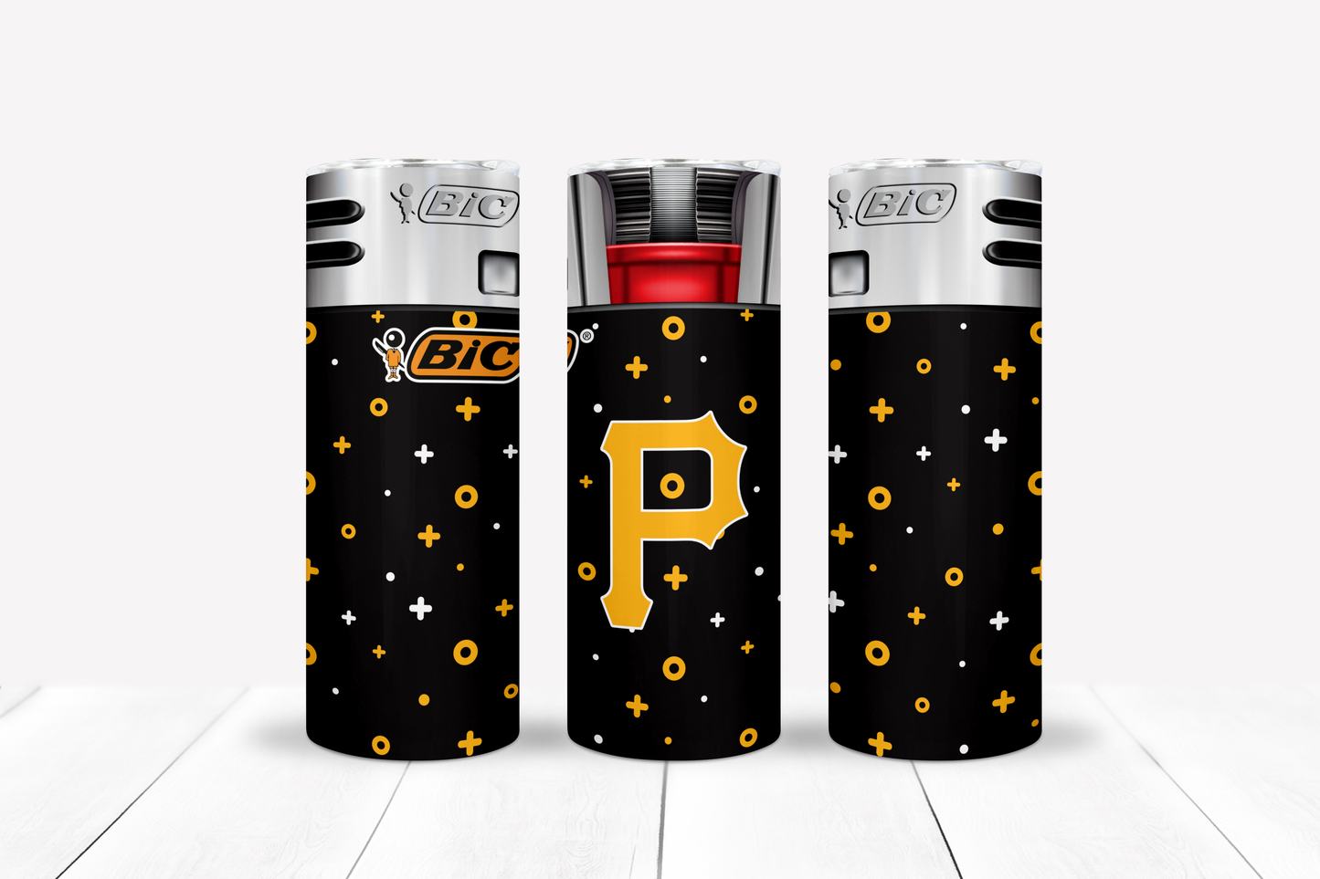 Baseball Lighter 20oz Sublimation Tumbler Image