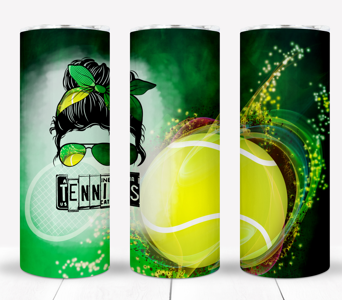 Tennis Mom 20oz Sublimation Tumbler Image