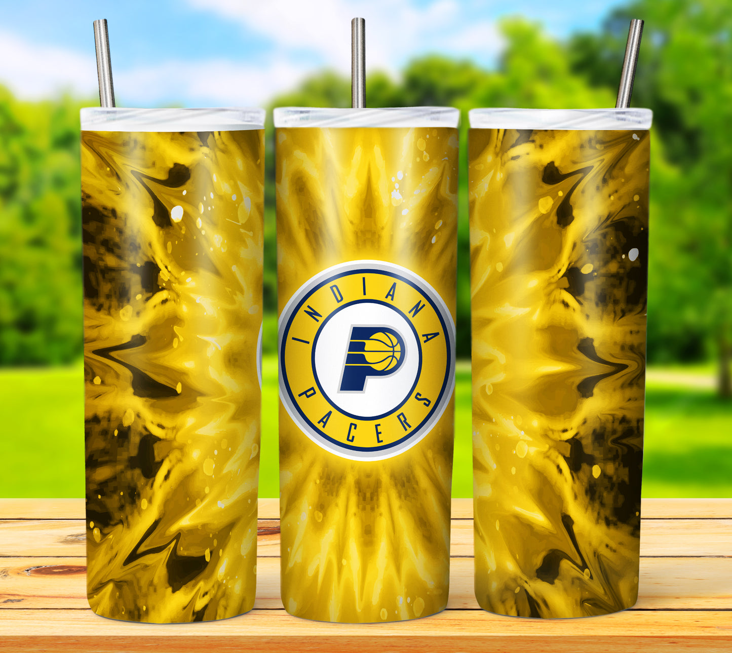 Basketball 20oz Sublimation Tumbler Image