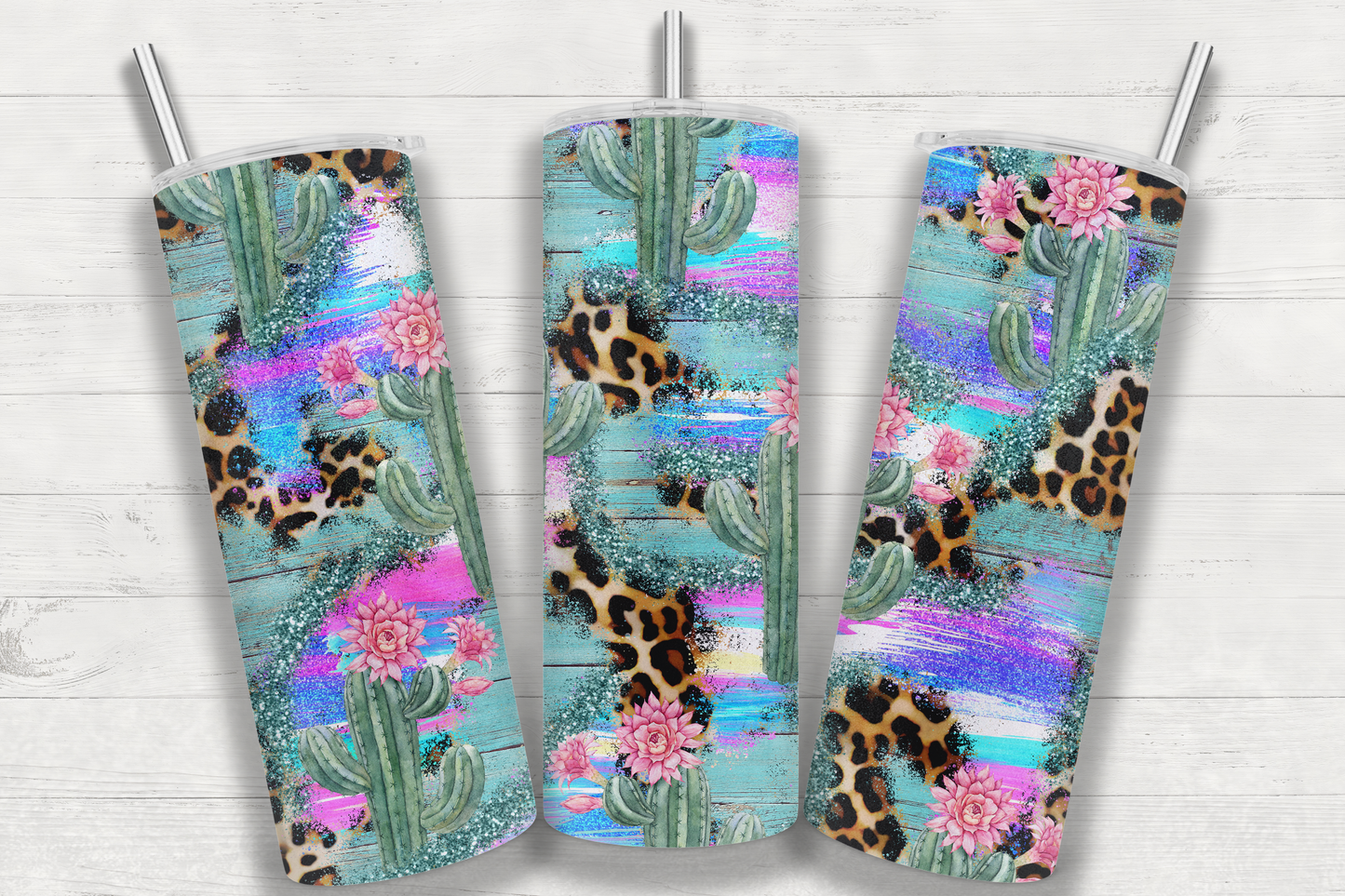 30 Animal Print Sublimation Tumbler Images Bundle 20 oz