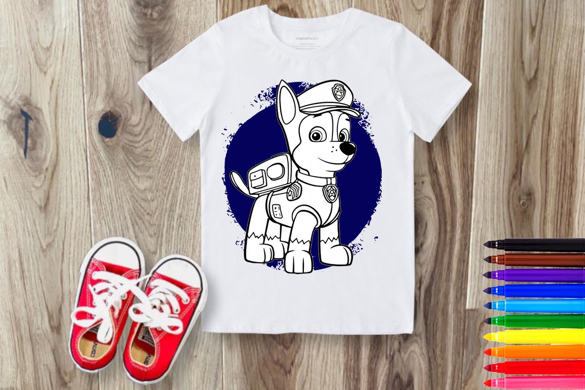 Coloring Cartoon Sublimation/DTF T-Shirt Images Bundle