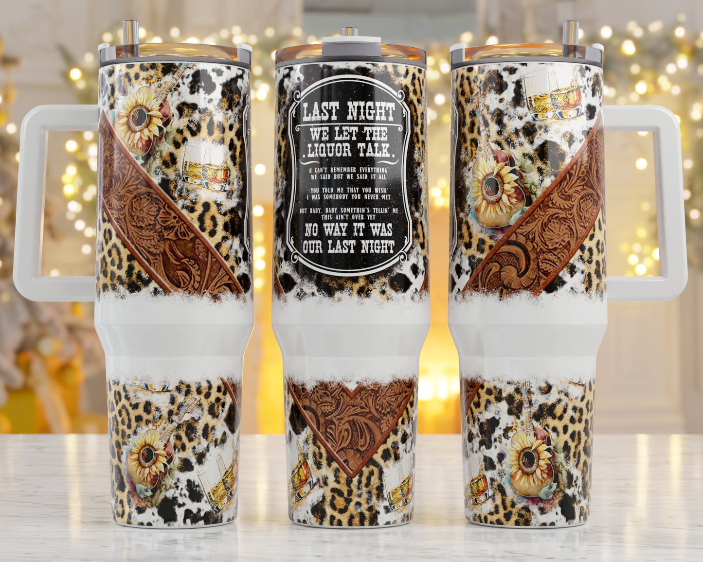 Last Night Sublimation 40oz Tumbler Image