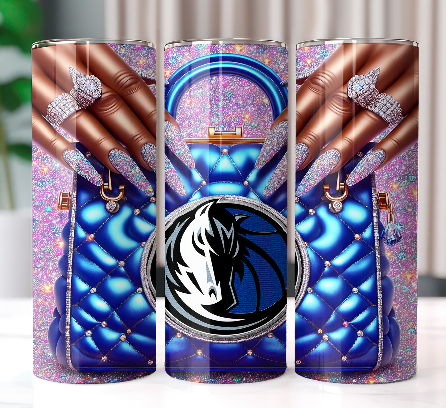 Basketball Bag 20oz Sublimation Tumbler Image