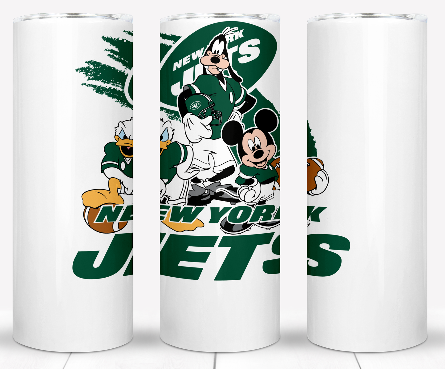 Disney Cartoon Football  Sublimation 20oz Tumbler Images Bundles