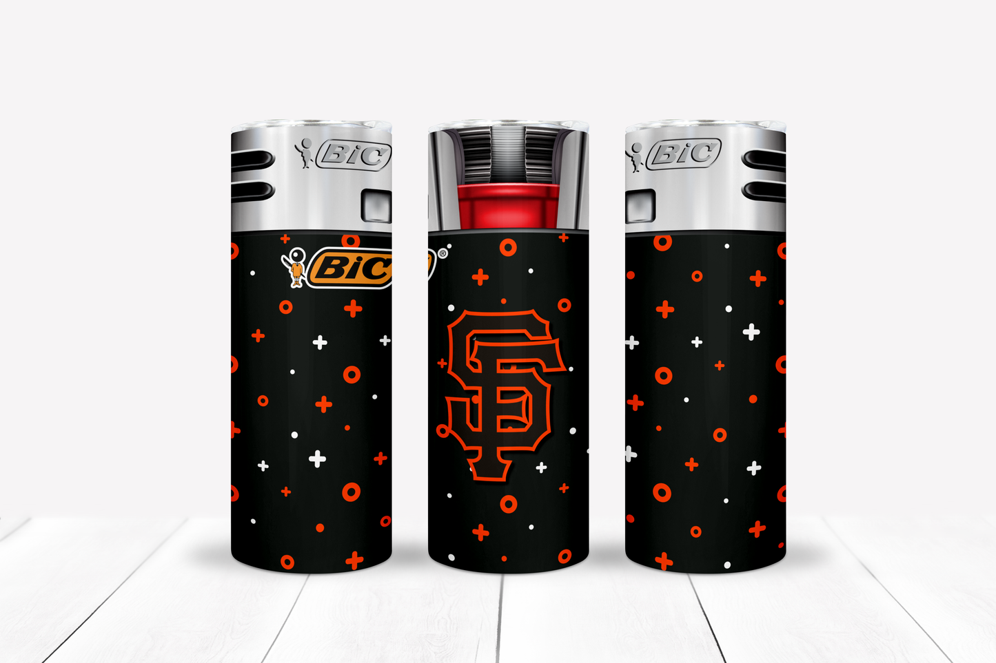 Baseball Lighter 20oz Sublimation Tumbler Image