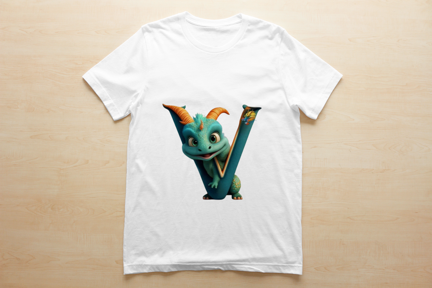 Kids ABC Dragon Images Sublimation/DTF T-Shirt Bundle