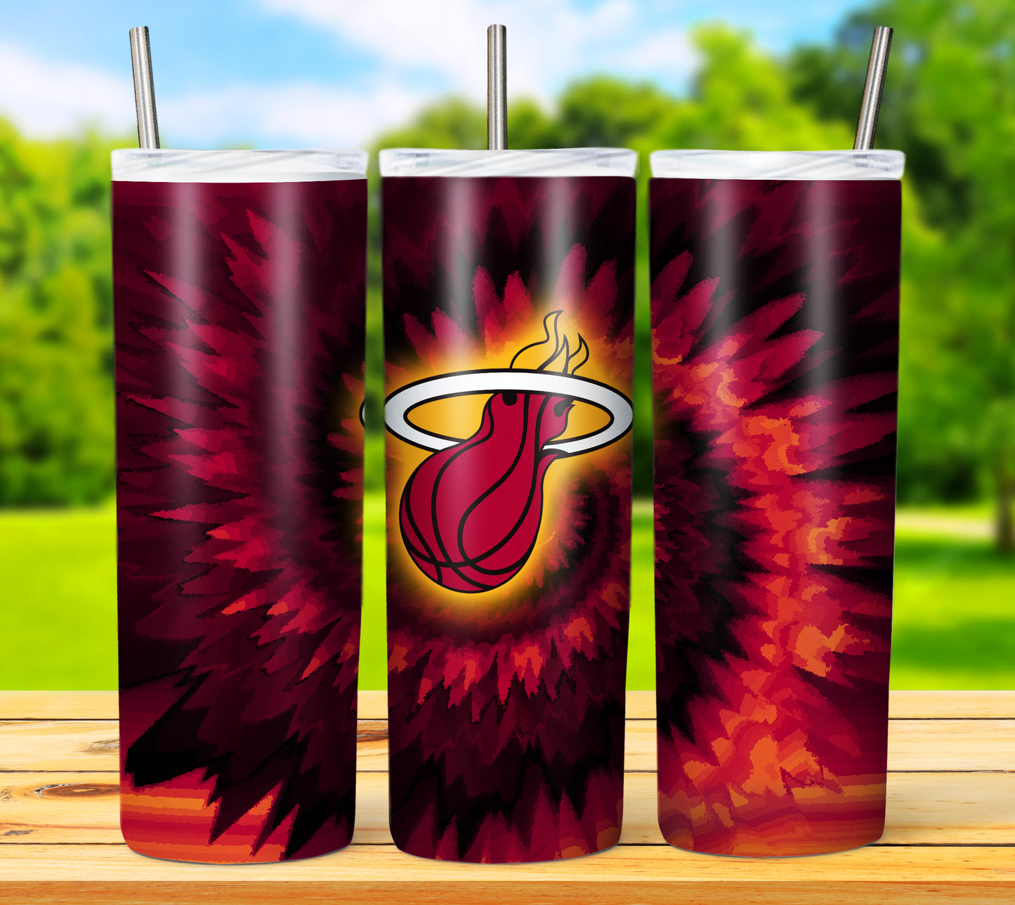 Basketball 20oz Sublimation Tumbler Image