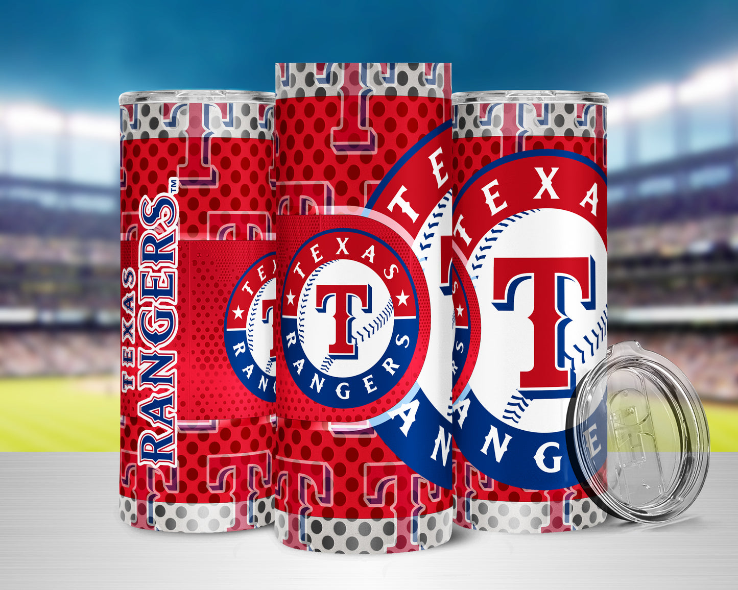 Baseball 20oz Sublimation Tumbler Image