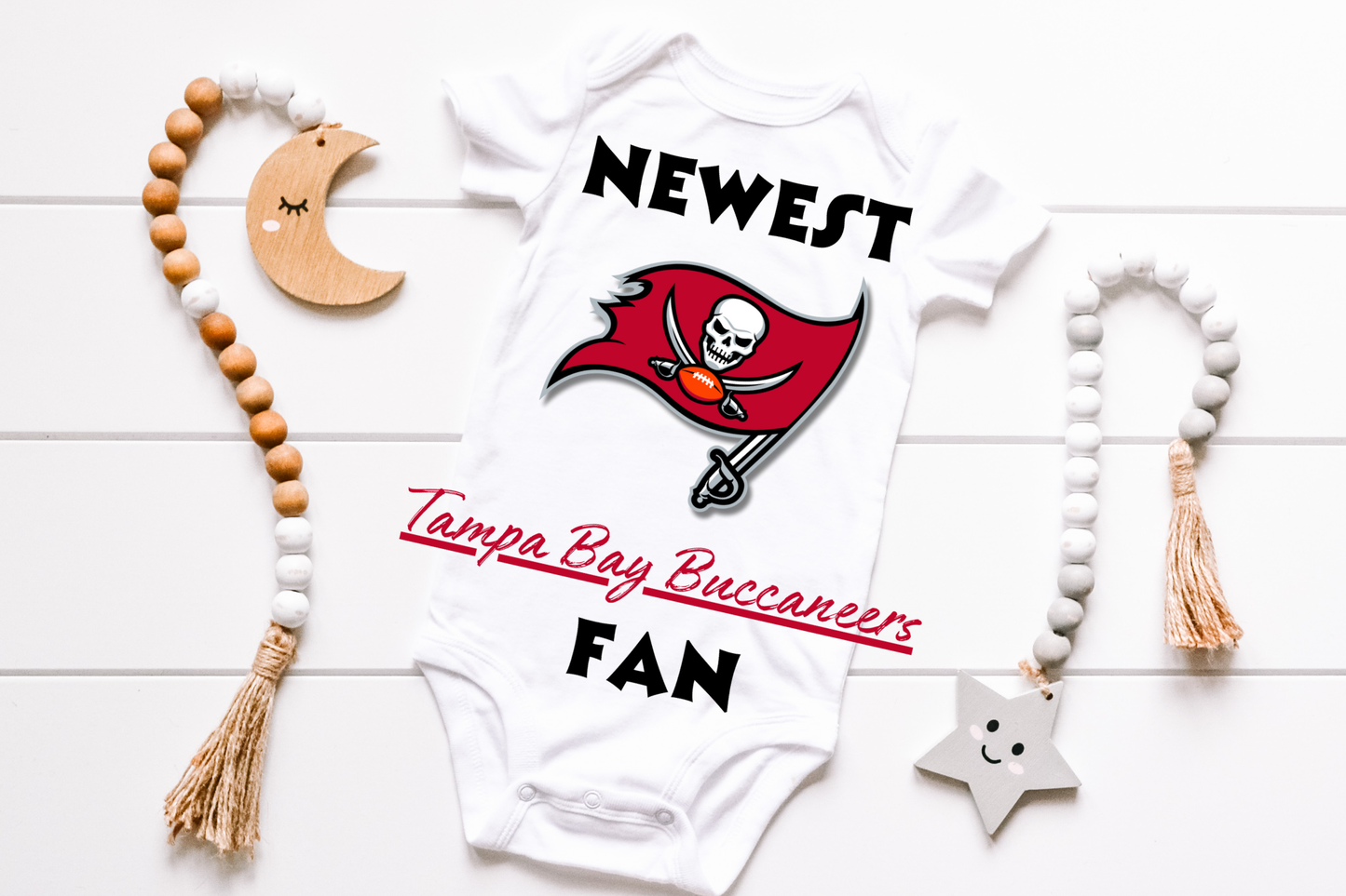 Baby Football One sie Sublimation/DTF Image