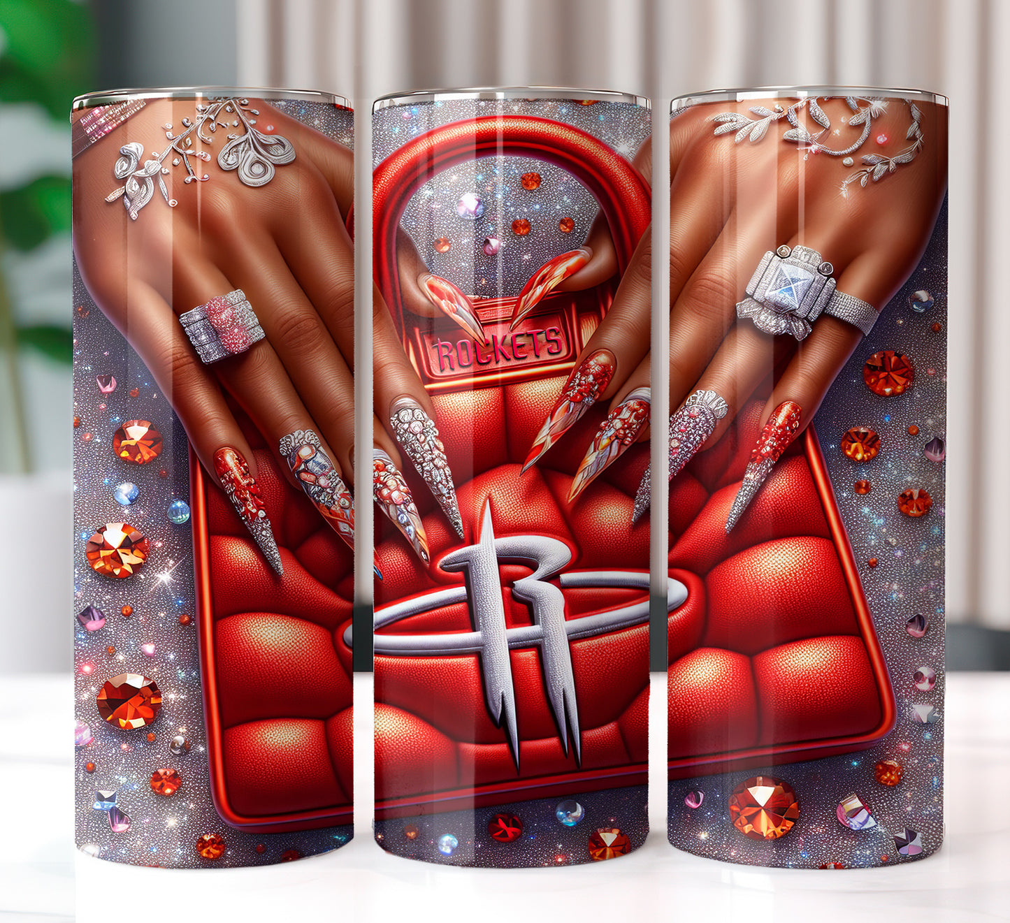 Basketball Bag 20oz Sublimation Tumbler Image