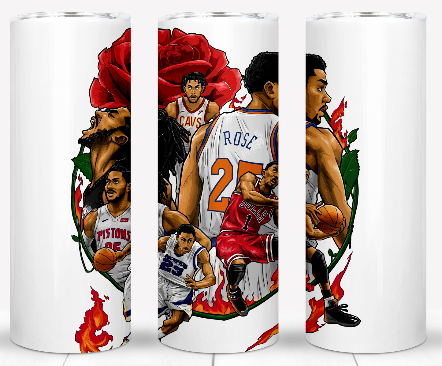 Basketball 20oz Sublimation Tumbler Images Bundle