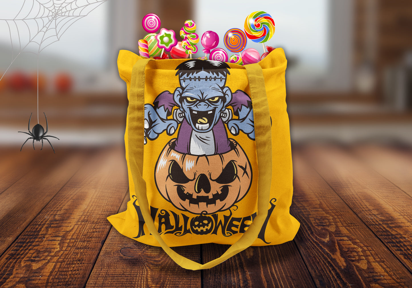 Halloween Treat Bag Sublimation Images Bundle