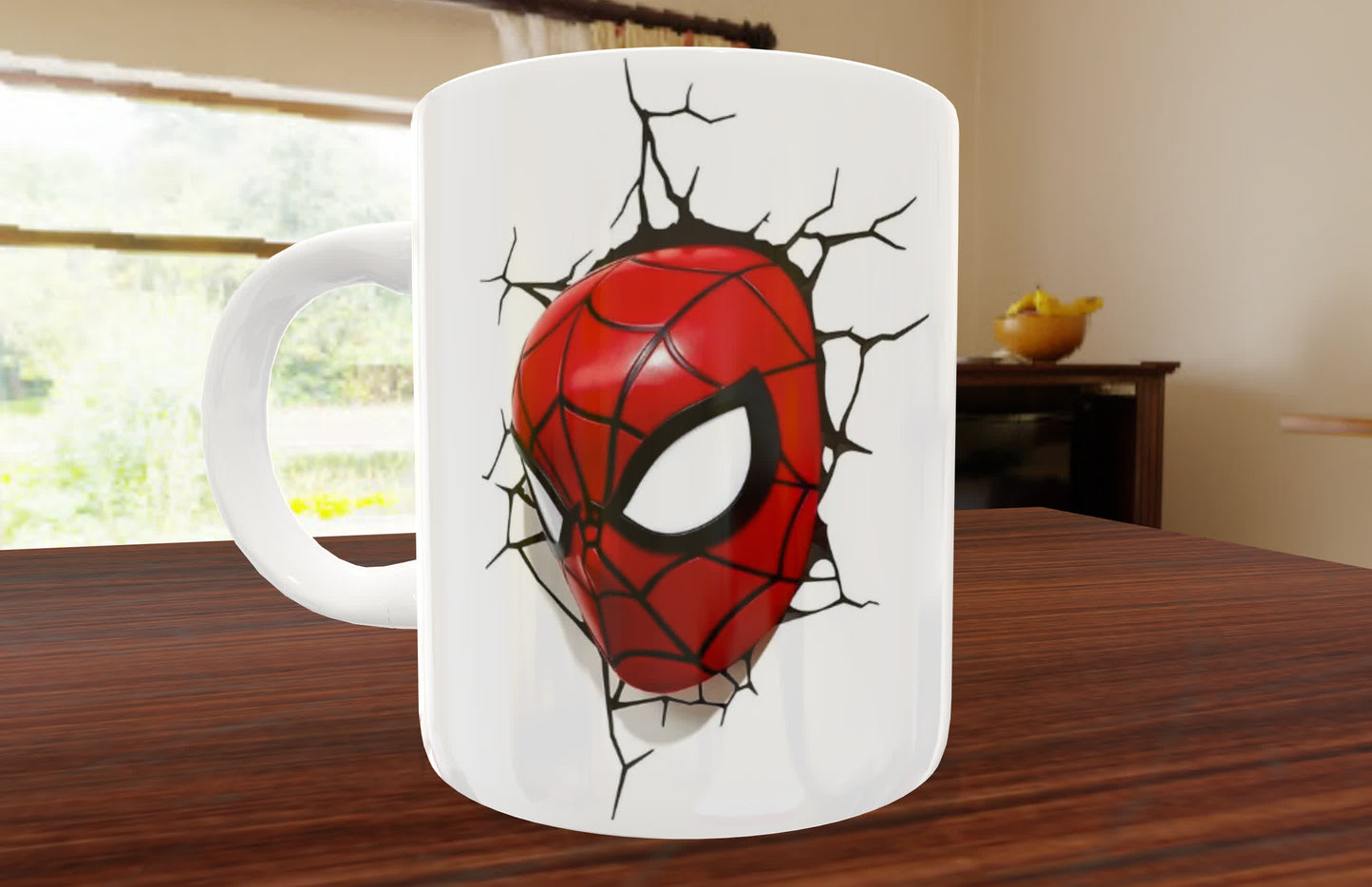 3D Superhero Mug Sublimation Images Bundle 11/15oz