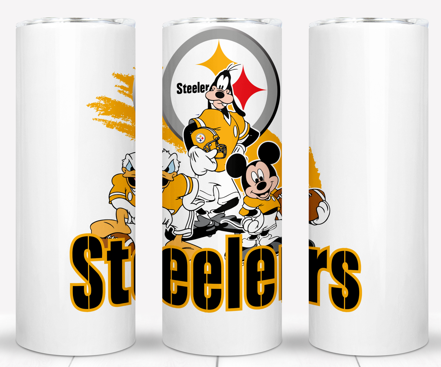 Disney Cartoon Football  Sublimation 20oz Tumbler Images Bundles