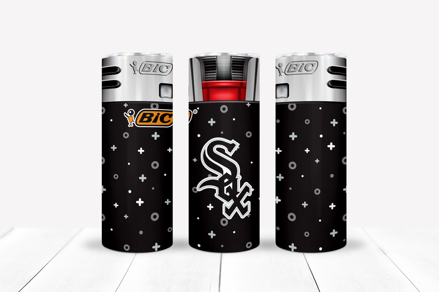 Baseball Lighter 20oz Sublimation Tumbler Image