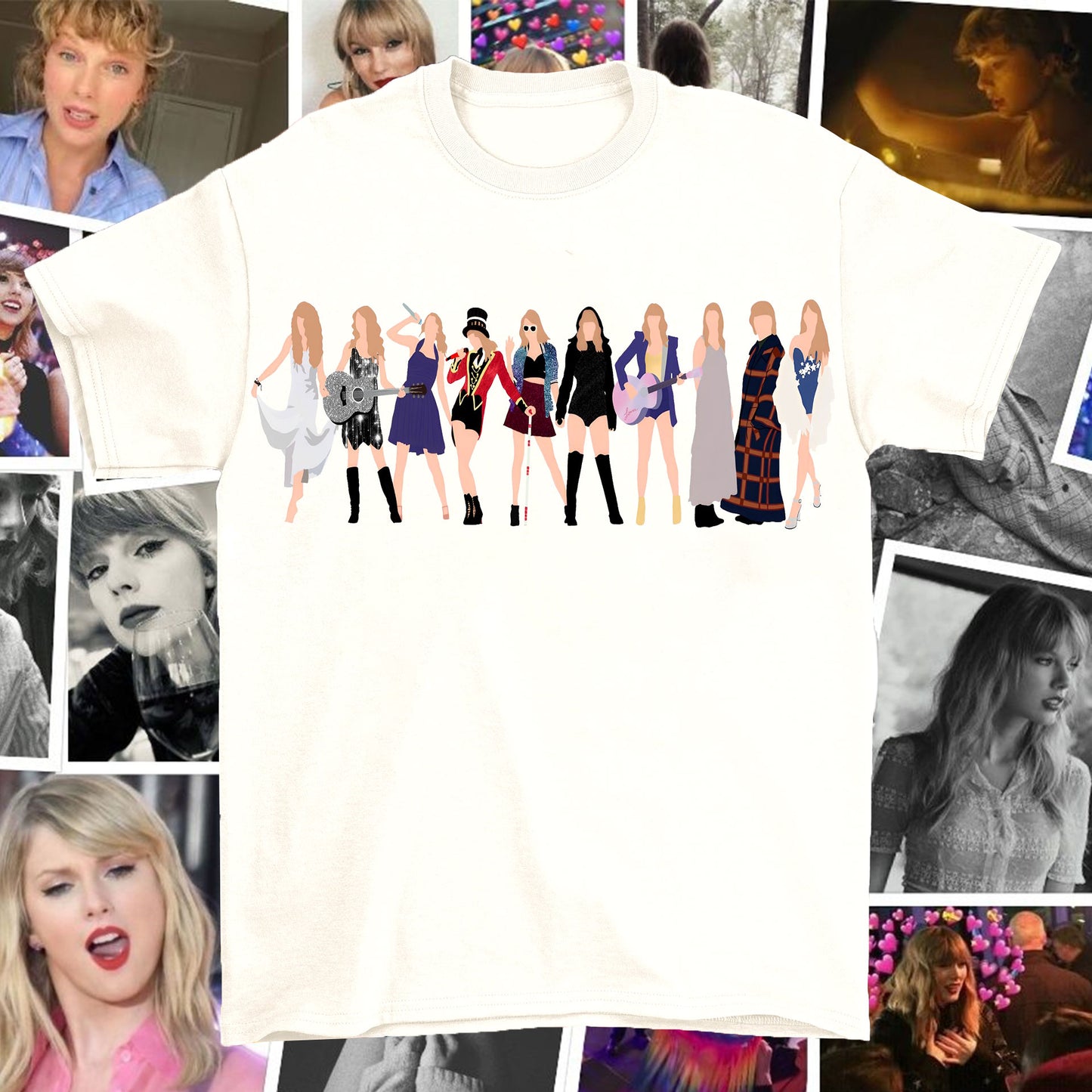 50+ T Swift Sublimation TShirt Images Bundle