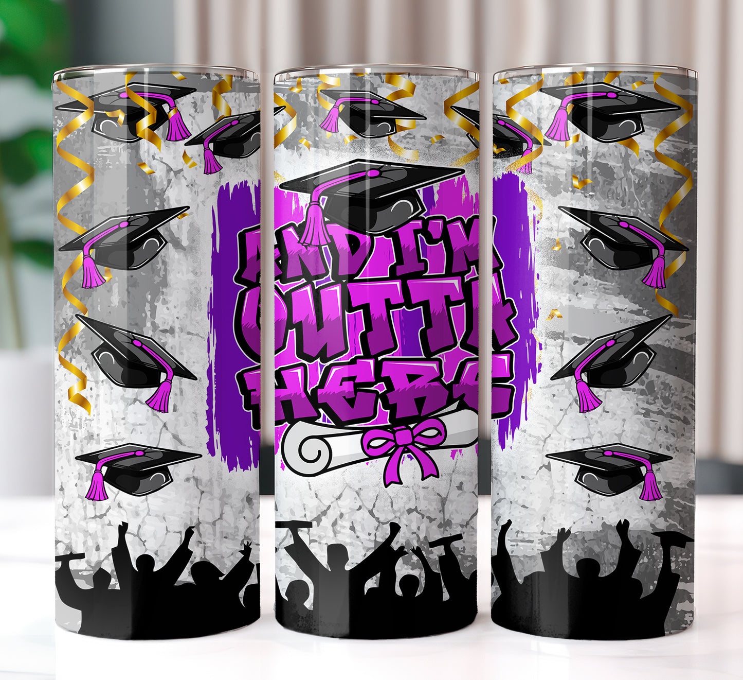 I'm Outta Here 20oz Sublimation Image Bundle