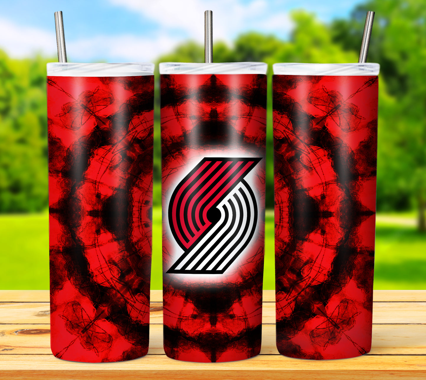 Basketball 20oz Sublimation Tumbler Image