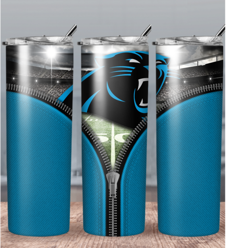 Football 20oz Sublimation Tumbler Image