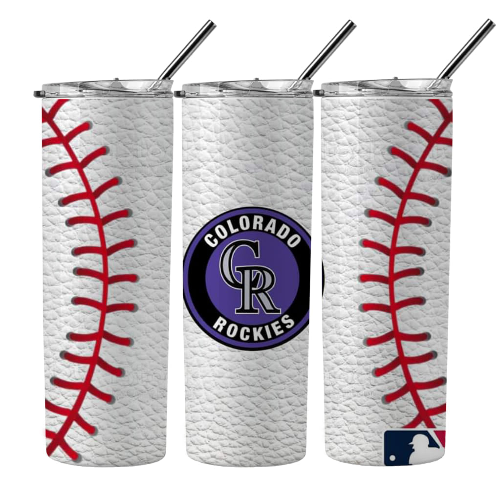 Baseball 20oz Sublimation Tumbler Image