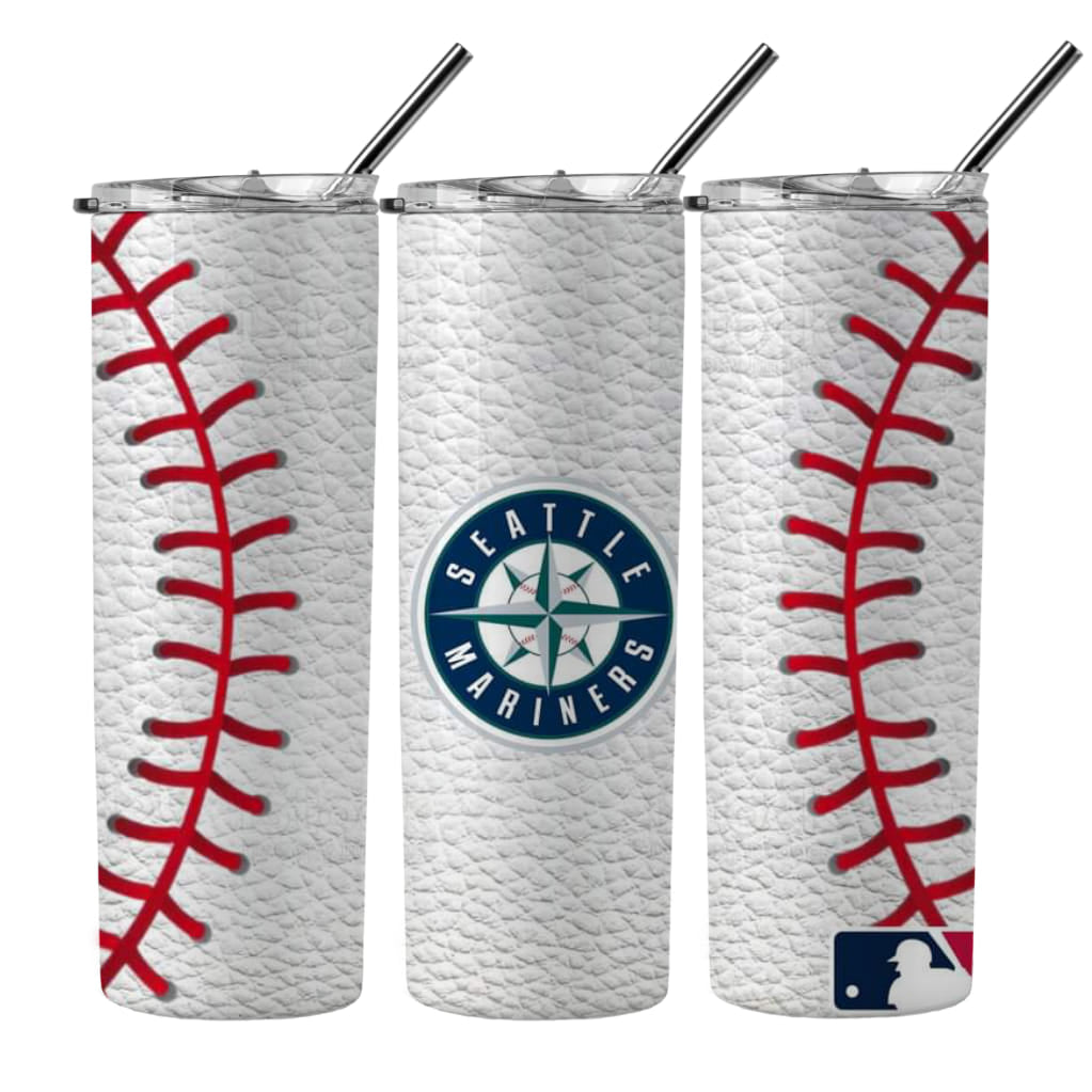 Baseball 20oz Sublimation Tumbler Image