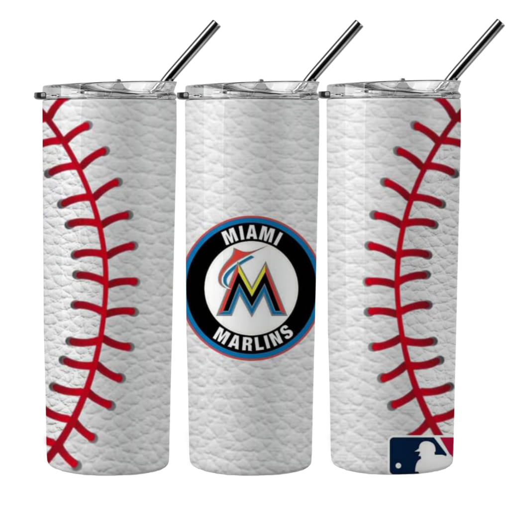 Baseball 20oz Sublimation Tumbler Image