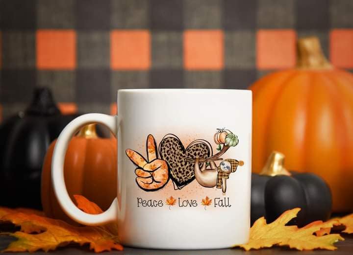 Fall Sublimation Mug Images Bundle