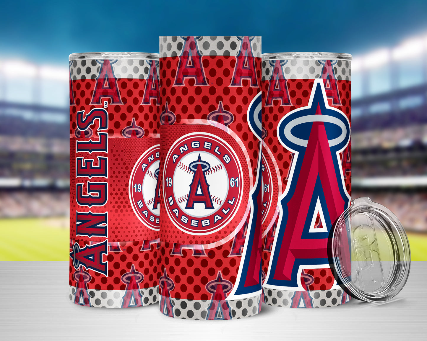 Baseball 20oz Sublimation Tumbler Image