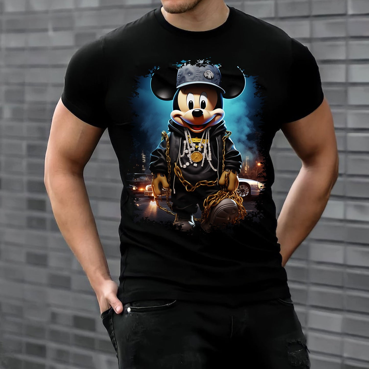 Cartoon Gangster Sublimation T-Shirt/DTF Images Bundle