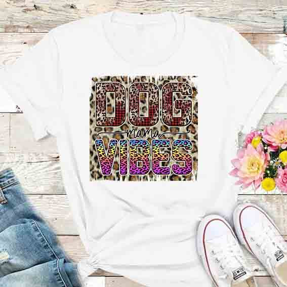 Dog Mom Sublimation/DTF T-Shirt Images Bundle